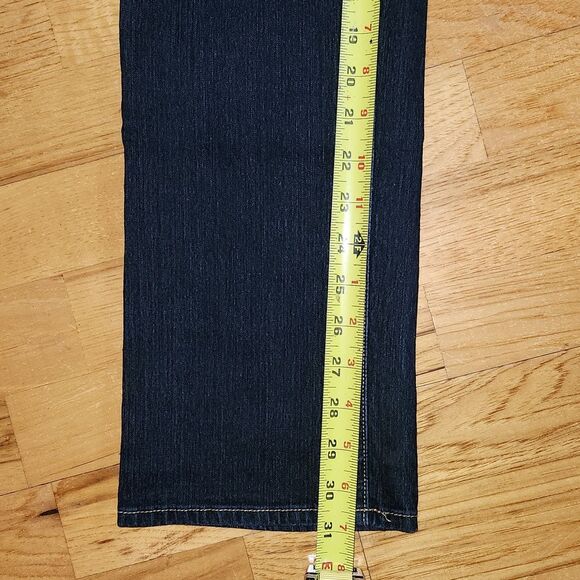 Old Navy Women's Diva Straight Leg Denim Jeans Size 14 Cotton Polyester Spandex - Picture 8 of 11
